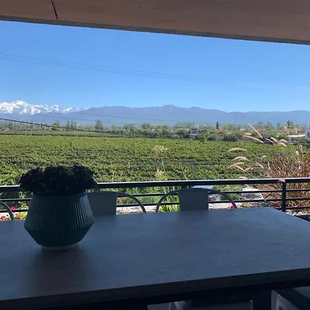 Increible Departamento En Lujan De Cuyo, Imponente Vista A La Montana Apartment Exterior photo